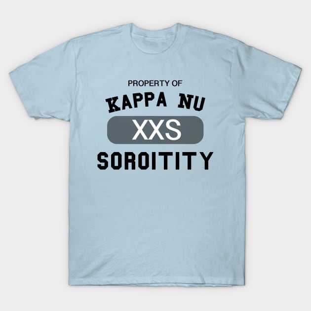 Property of Kappa Nu Soroitity Neighbors T Shirt TeePublic